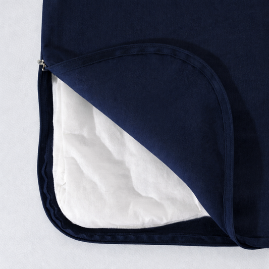 Housse de couette en percale de coton Atlantic