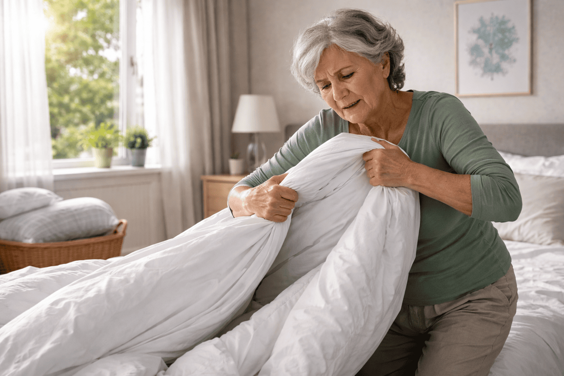 Linge de lit et mobilite reduite