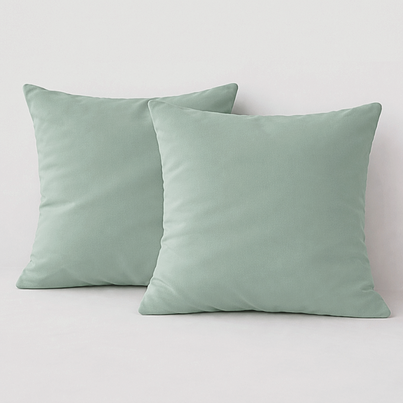 Housse de couette en percale de coton Agave